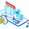 illustration for hospital equipment
