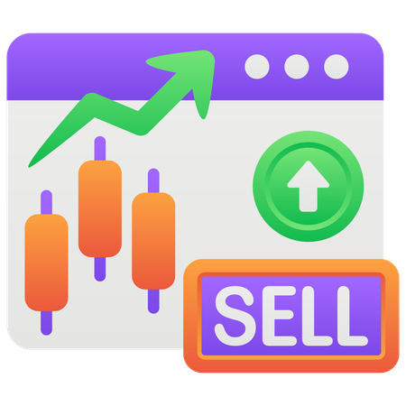 Candlestick-Diagramm  Illustration