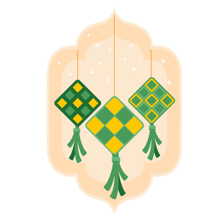 Ketupat  Illustration