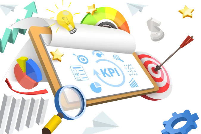 Key Performance Indicators  Illustration