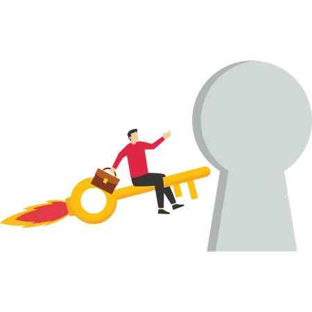 Key to success  Illustration