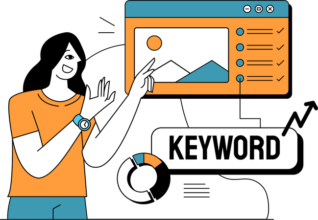Keywords Research Process  Illustration