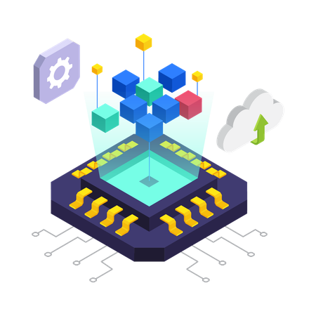 KI-Algorithmus  Illustration