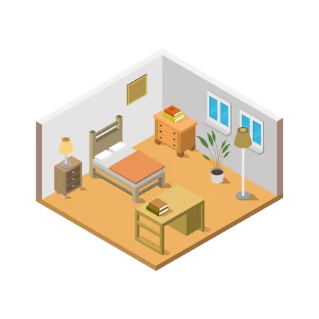 Kid Bedroom  Illustration