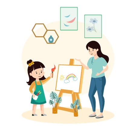 母親と子供を亡くした話  イラスト