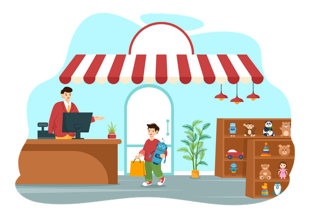 Kids Play Zone  Illustration