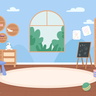 illustrations for kindergarten classroom
