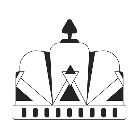 King crown  Illustration
