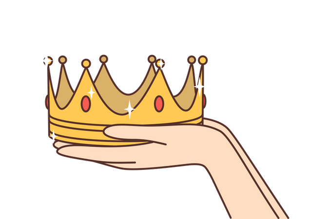 King crown  Illustration