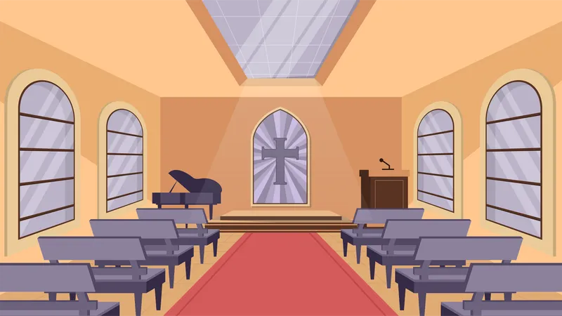 Kirche  Illustration