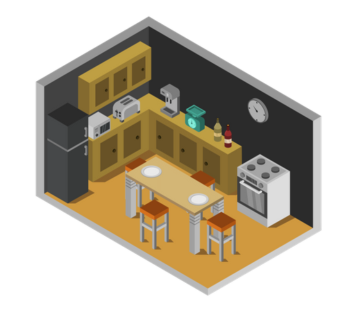 Kitchen  Illustration