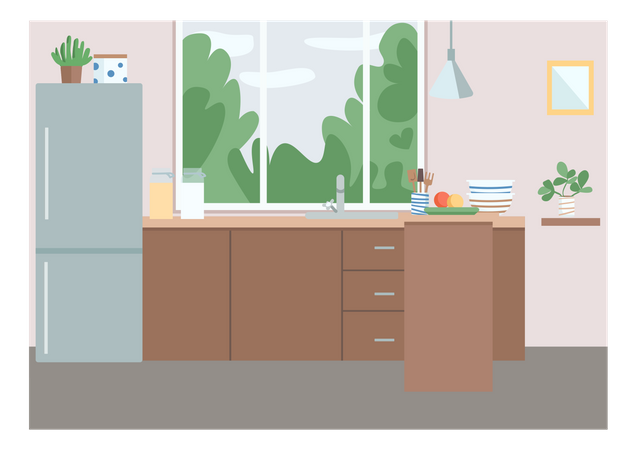 Kitchen Illustration