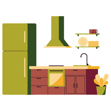 Kitchen  Illustration