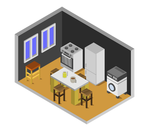 Kitchen  Illustration