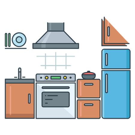 Kitchen  Illustration