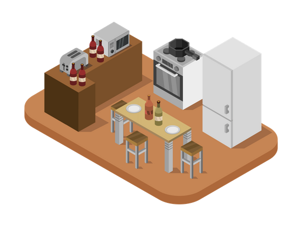 Kitchen  Illustration