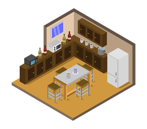 Kitchen  Illustration