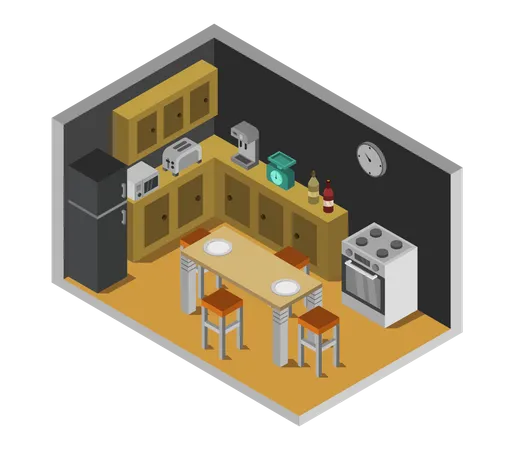 Kitchen  Illustration