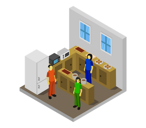 Kitchen  Illustration