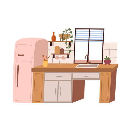Kitchen  Illustration