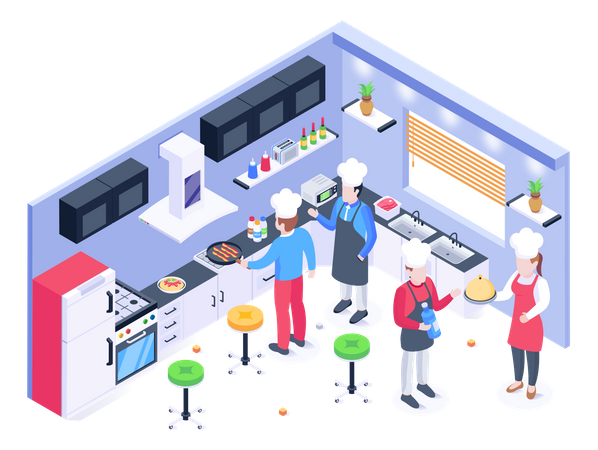Kitchen  Illustration