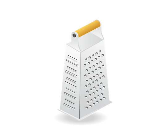 Kitchen tool grater  Illustration