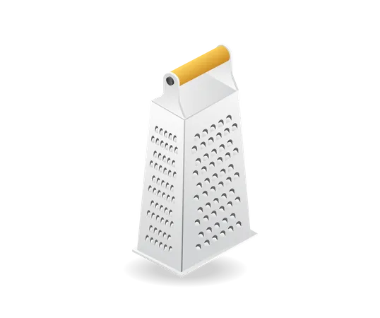 Kitchen tool grater  Illustration