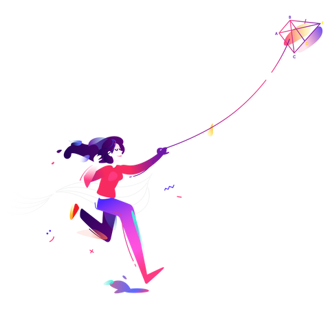 Kite Festival Illustration