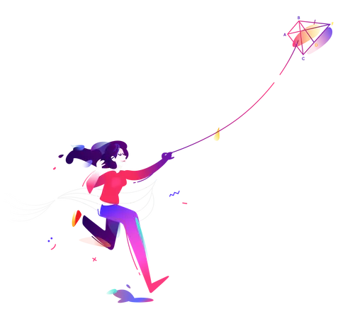 Kite Festival Illustration