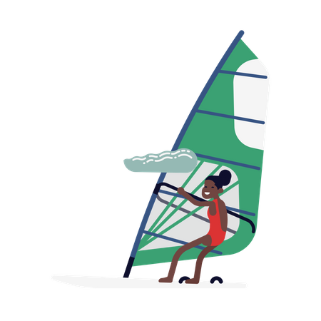 Kitesurf  Ilustración