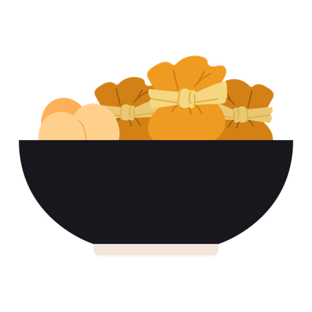 Knödel  Illustration