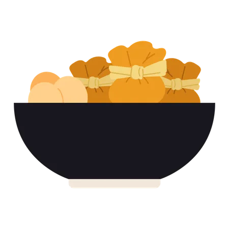 Knödel  Illustration