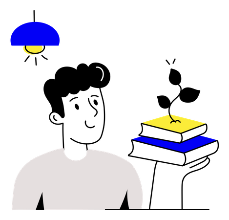 Knowledge Growth  イラスト