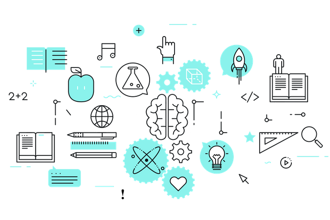 Knowledge  Illustration