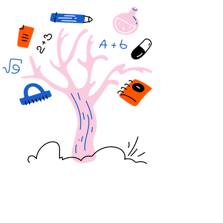 Knowledge tree  Illustration