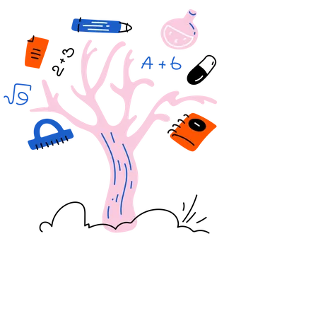 Knowledge tree  Illustration