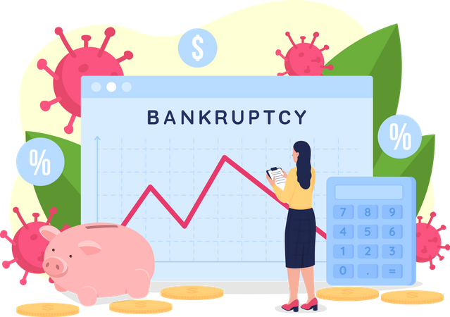 Insolvenzanalyse  Illustration