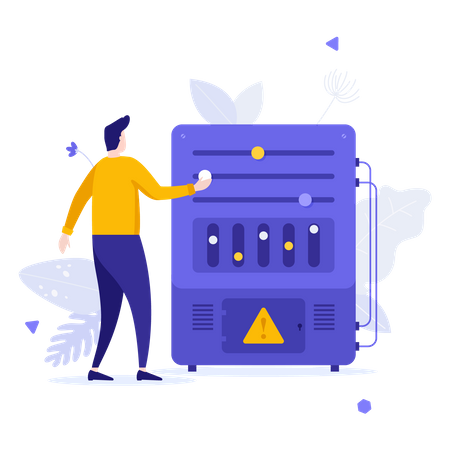 Kontoverwaltung  Illustration
