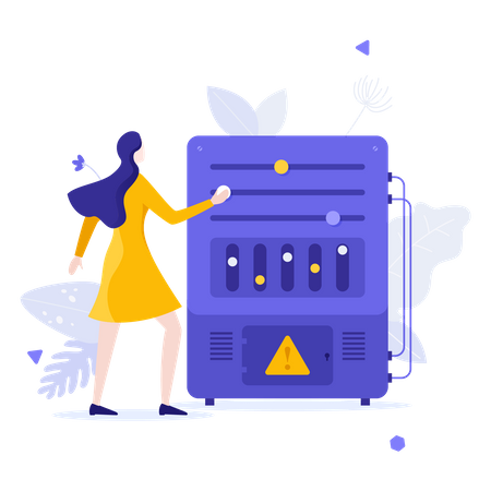 Kontoverwaltung  Illustration