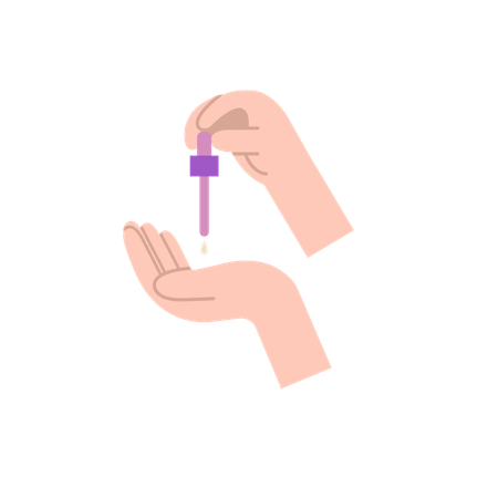 Körperserum  Illustration