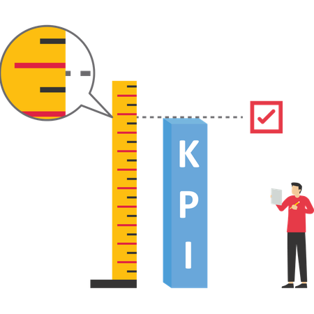 KPI  일러스트레이션