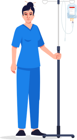 Krankenschwester  Illustration