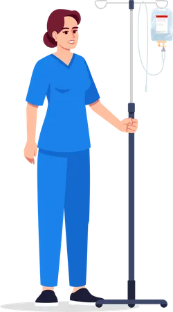 Krankenschwester  Illustration