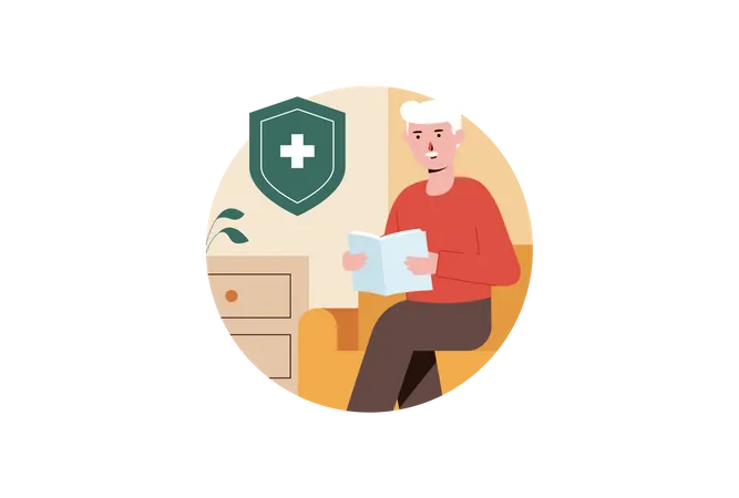 Krankenversicherung  Illustration