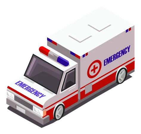 Krankenwagen  Illustration