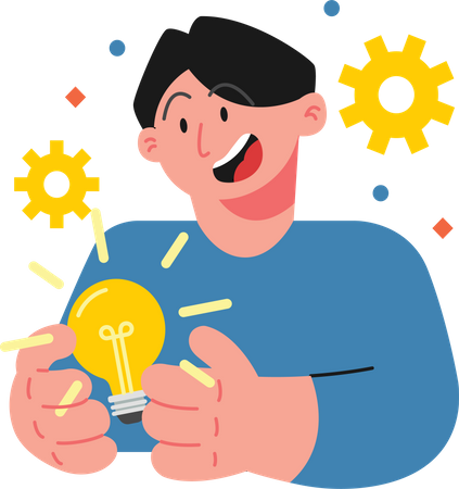 Kreative Idee  Illustration