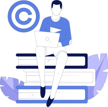 Urheberschutzrechte  Illustration