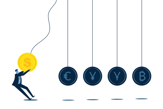 Kreditprobleme bei Investitionen  Illustration