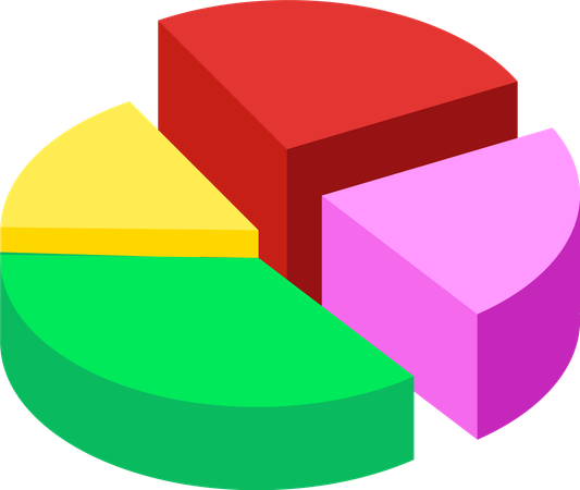 Kuchendiagramm  Illustration