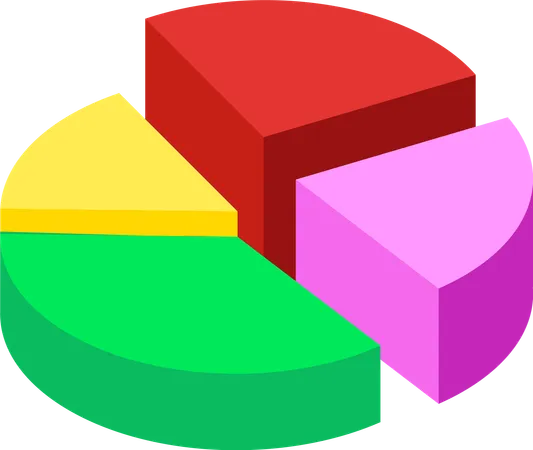 Kuchendiagramm  Illustration